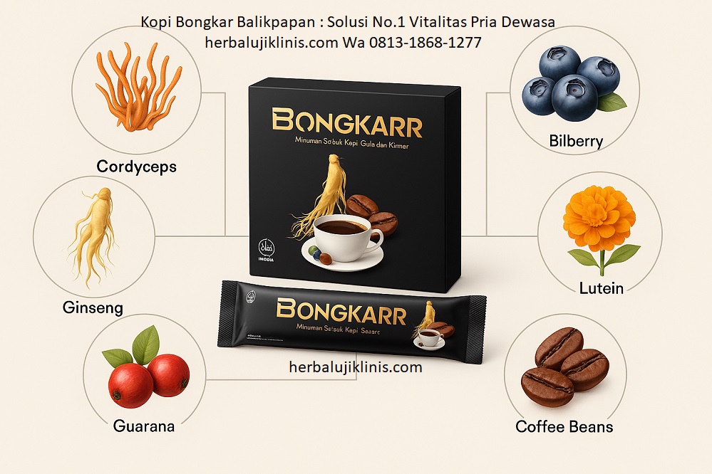 Bahan baku Kopi Bongkar Balikpapan : Solusi No.1 Vitalitas Pria Dewasa