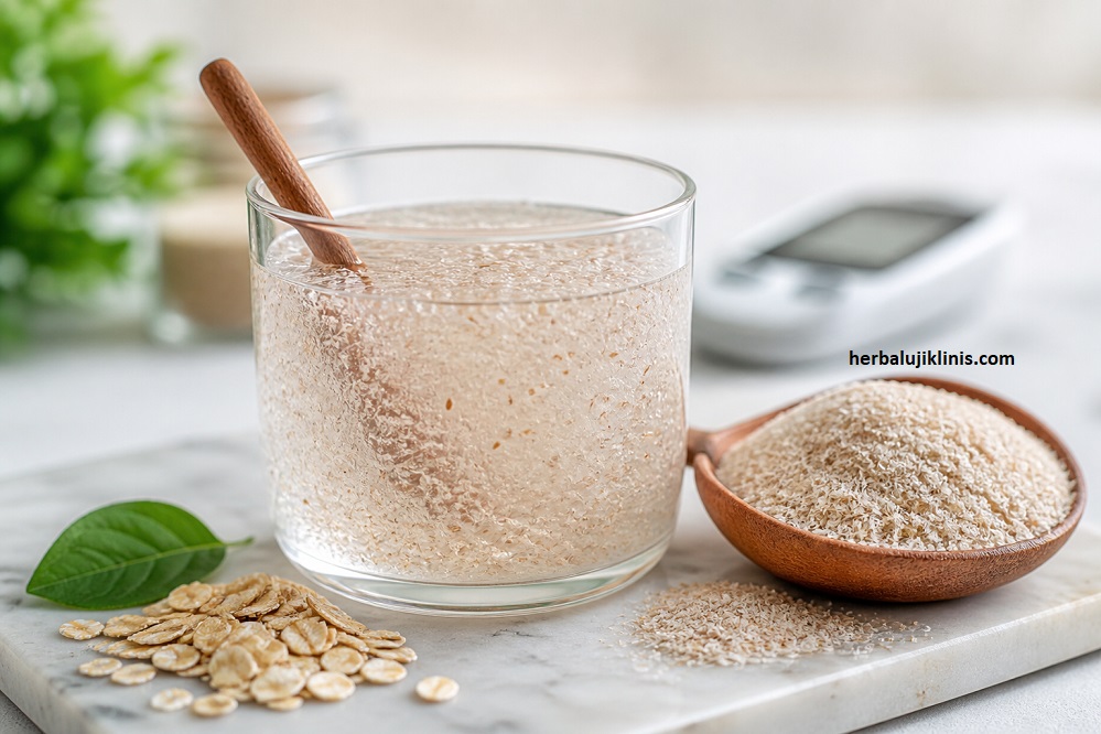 Serat murni psyllium husk yang berfungsi sebagai pembersih kerak usus, penurun kolesterol alami, dan penstabil gula darah. Dapatkan manfaat psyllium husk dengan mengkonsumsi rutin.