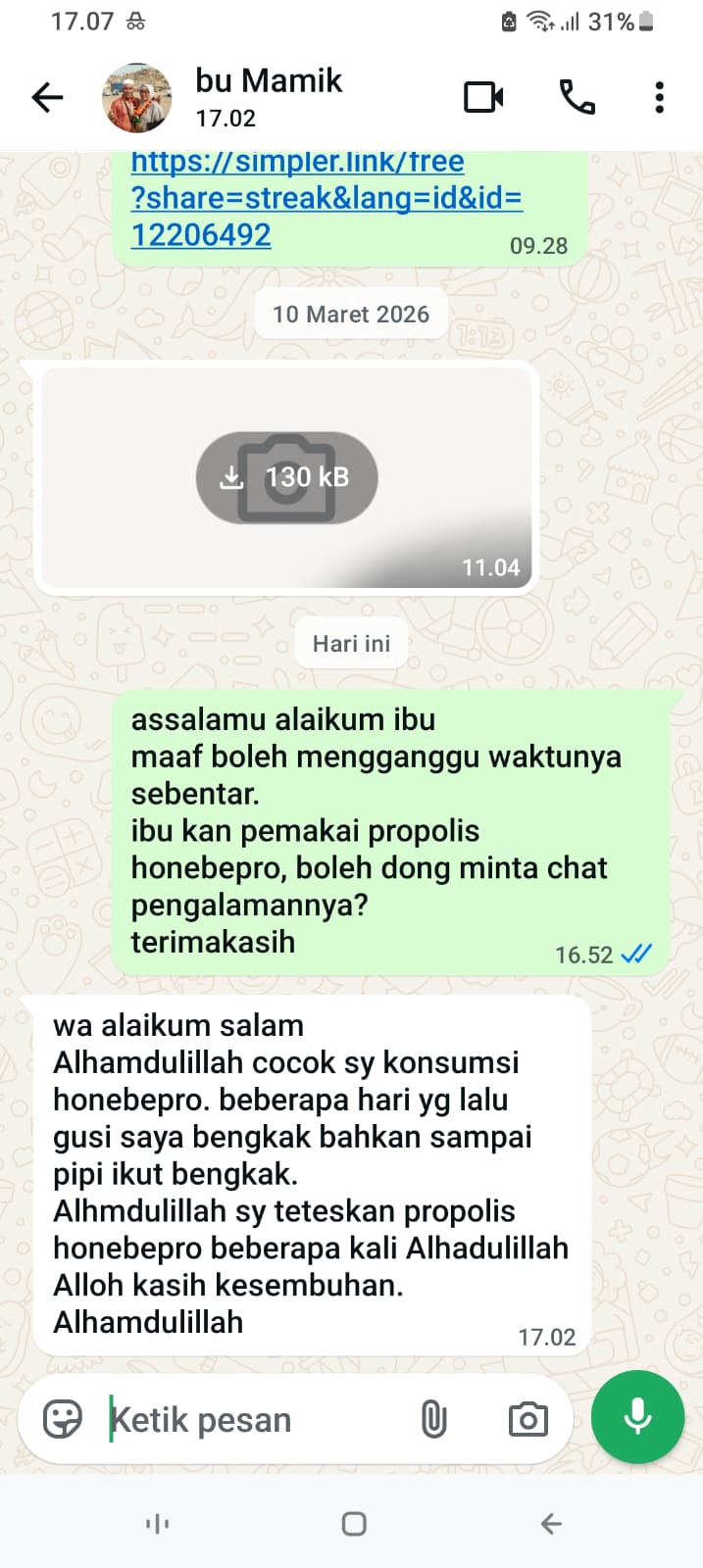 Testimoni WA 2