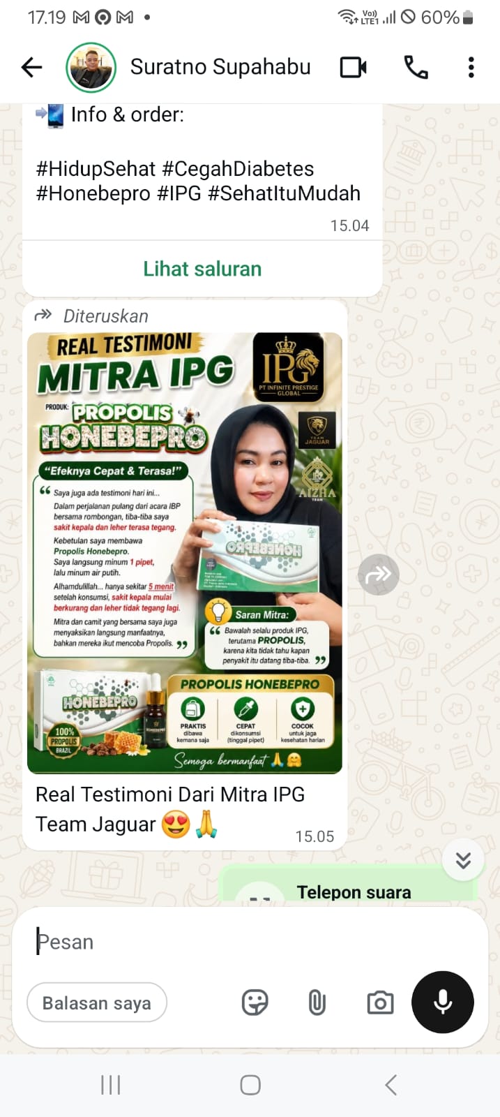 Testimoni WA 3